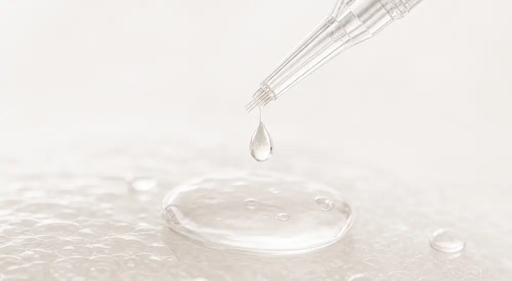 Micro-doses delivered into the skin